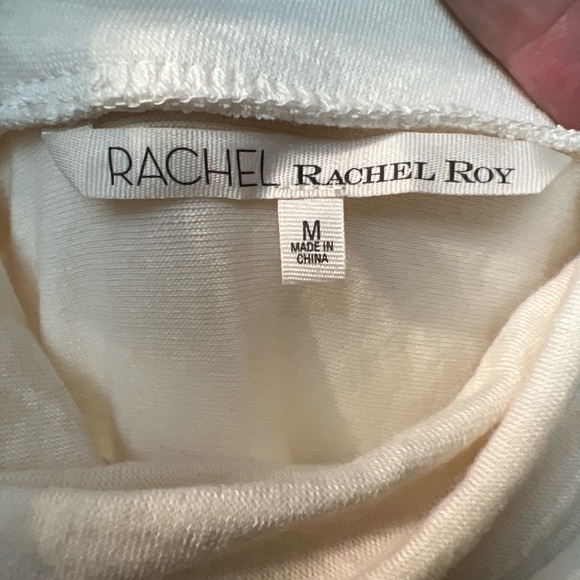 RACHEL Rachel Roy Ecru long sleeve sweater - Picture 3 of 6